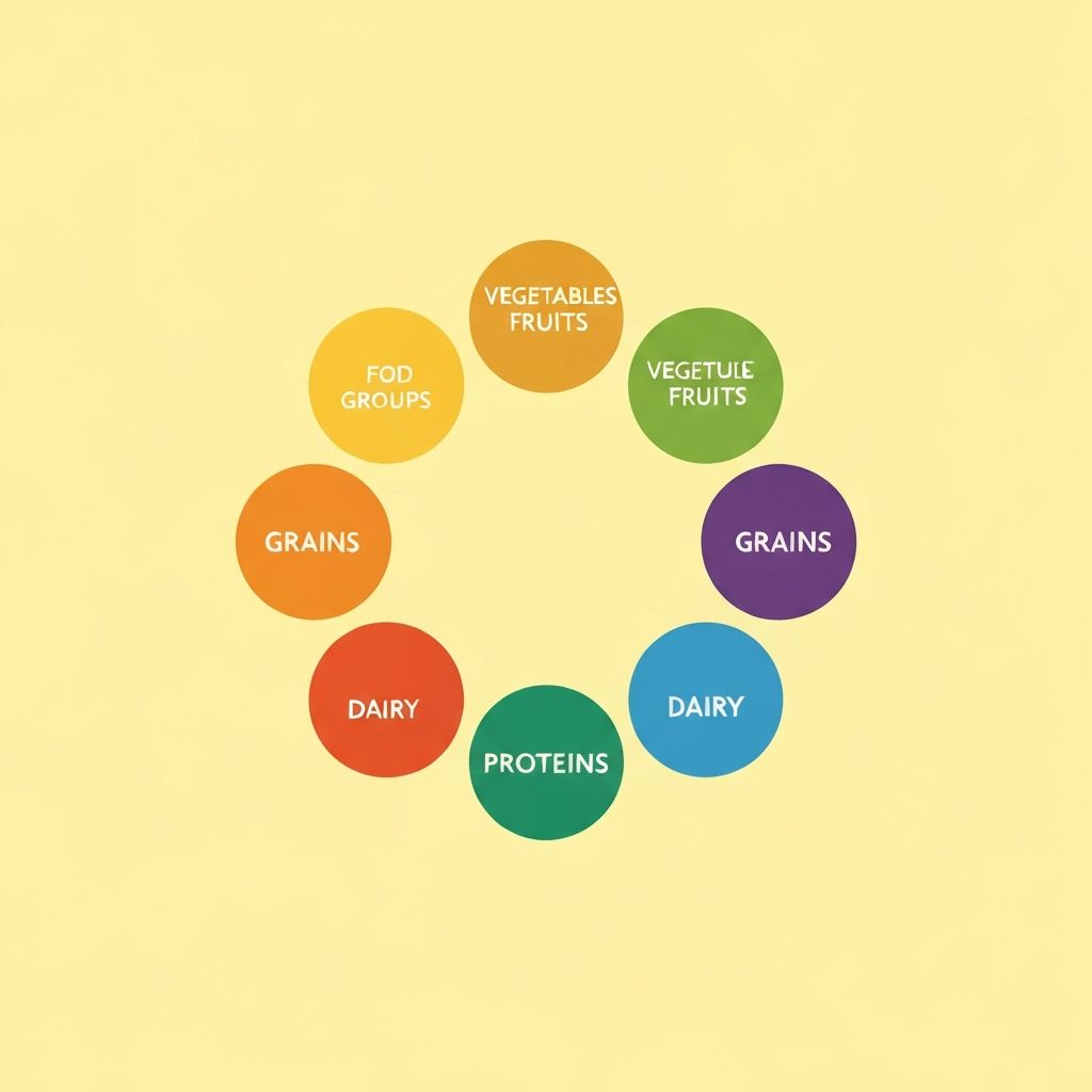 Schemat edukacyjny grup produktów